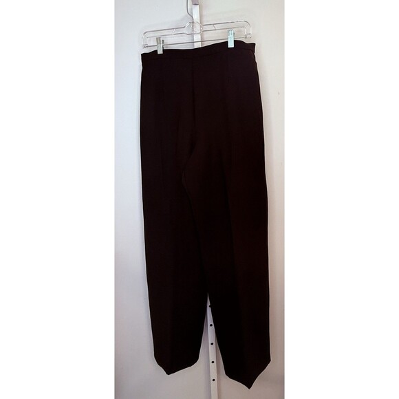 K Studio Collection Black Tapered Dress Pants Women’s 14 Elastic Waist - Picture 1 of 7
